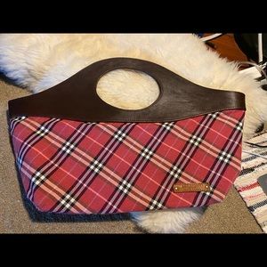 Super cute top handle Burberry bag